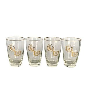 Vintage Rx Medical Cocktail Glasses